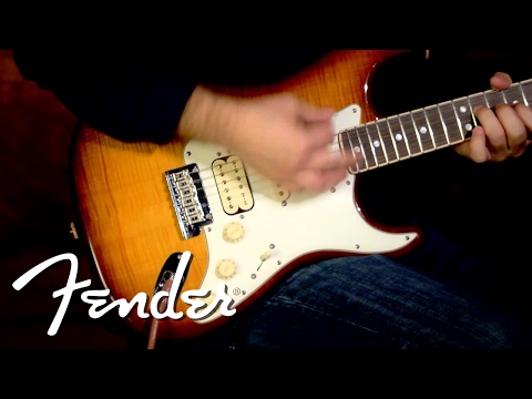 Fender Select Strat HSS RW Tobacco Sunburst