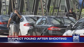 Turners Falls shooting suspect in custody after hours-long search