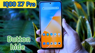 Back Button Setting In Iqoo Z7 Pro, How To Hide Back Button In Iqoo Z7 Pro, Navigation Button