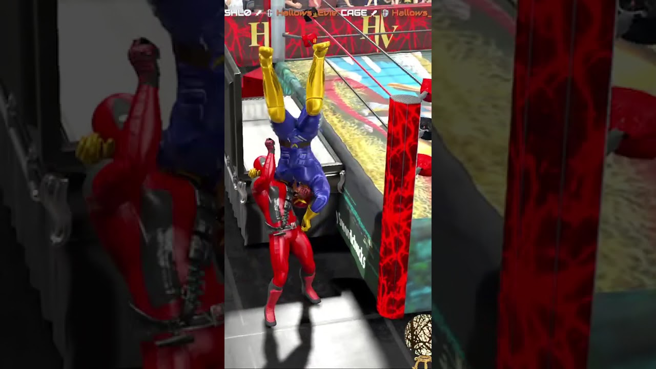 WWE2k25 - Deadpool gets Cpt Falcon