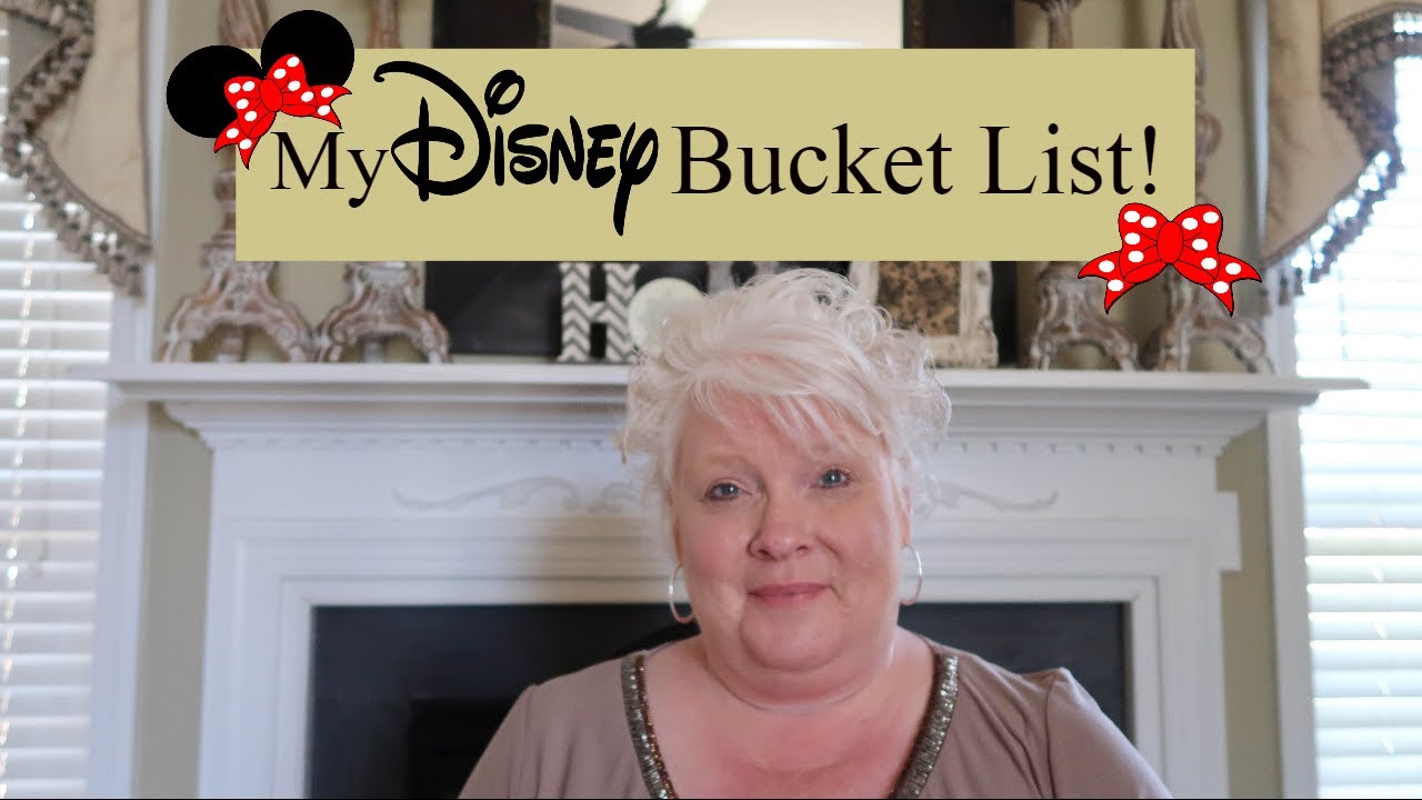 What's On My DISNEY Bucket List 2018...... Can I Do It???