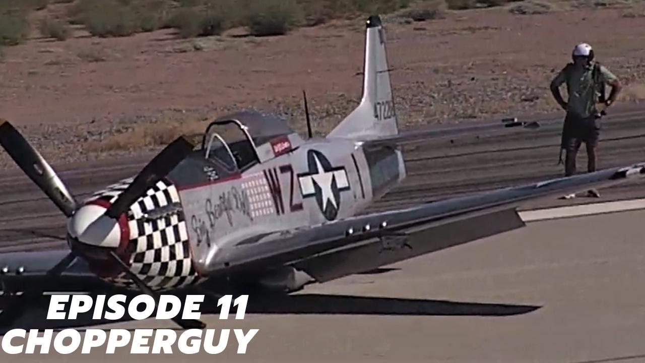 Crash Landing P-51 Mustang - YouTube