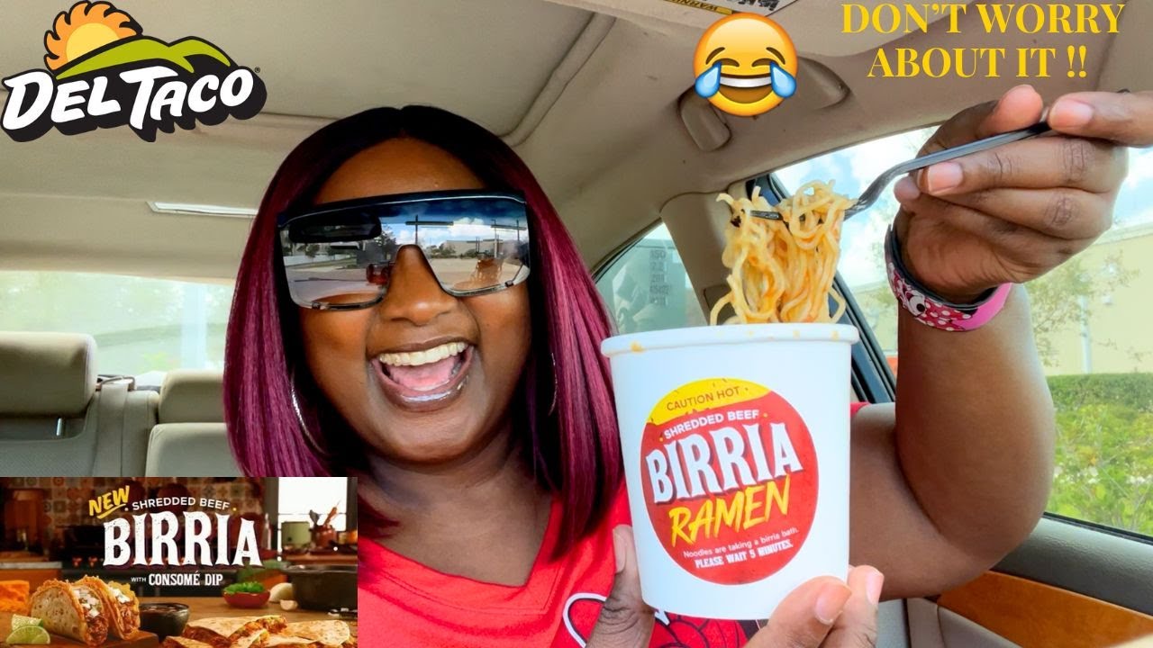 EPIC FAIL !! BIRRIA RAMEN MUKBANG | DEL TACO - YouTube