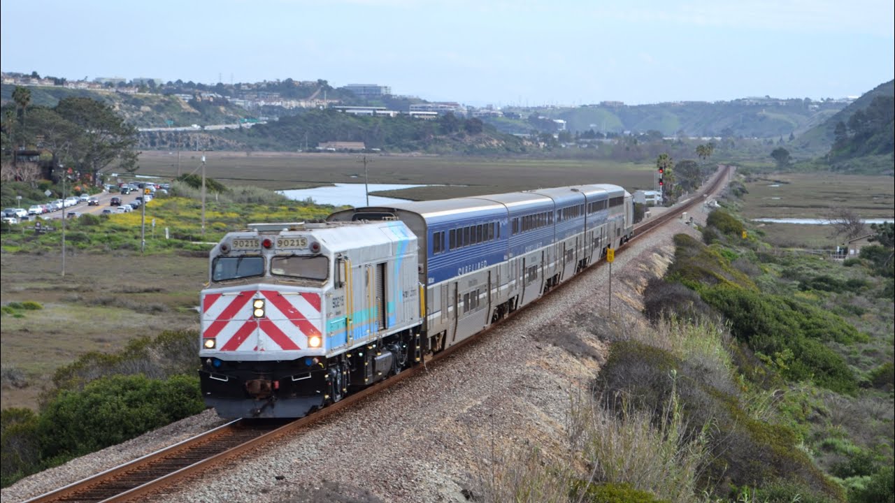 Railfanning Carlsbad, Del Mar, and Solana Beach 2/15/26