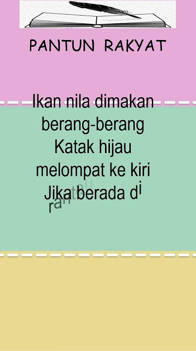 Pantun Rakyat part 2