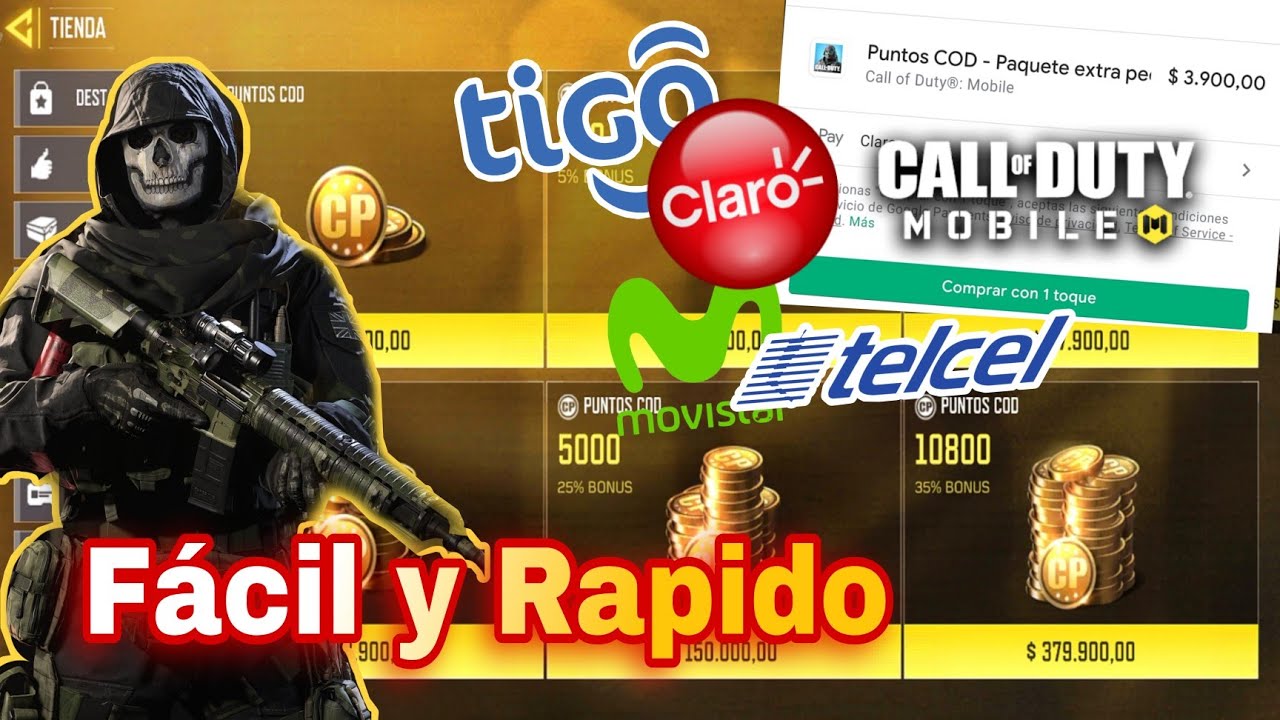 JulayMan - Tu Recarga Segura - Precios CP - Call of Duty mobile