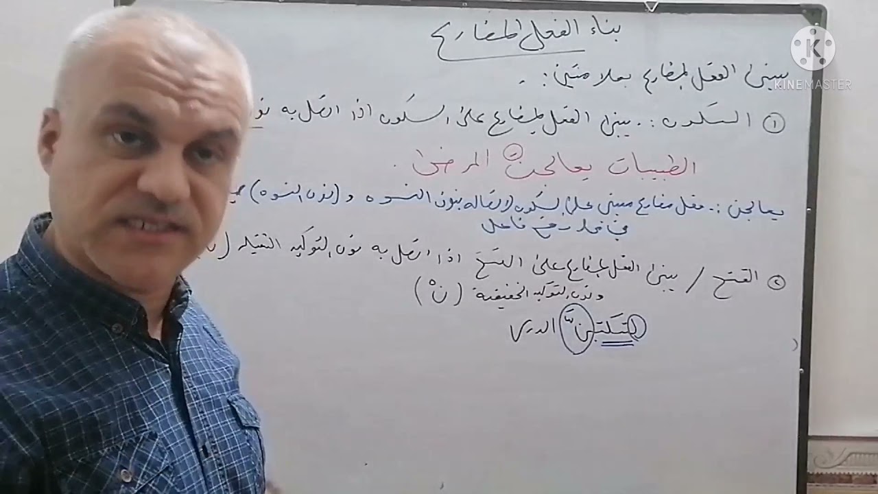 بناء الفعل المضارع / المحاضرة الاولى / الرابع علمي