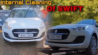 Internal Cleaning Of Swift || At REHMAT Car Clinic Sallar