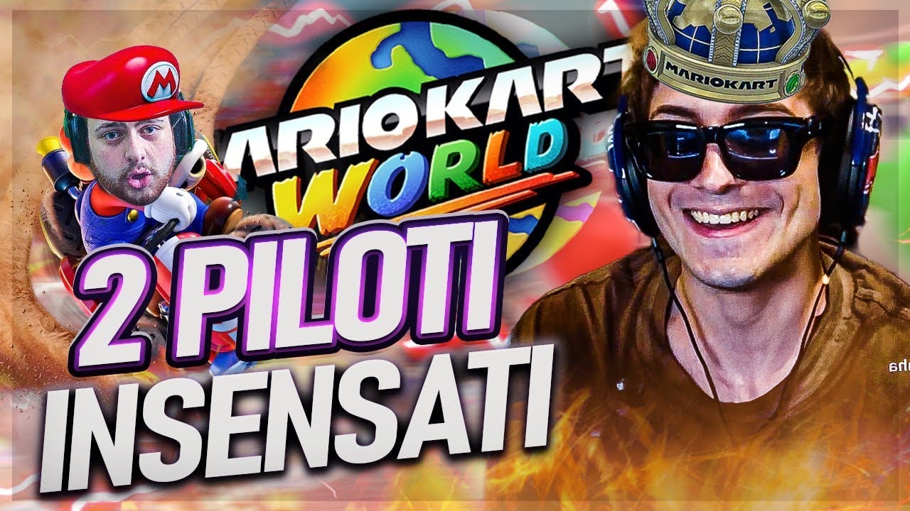 IL KING E' INVINCIBILE SU MARIOKART !