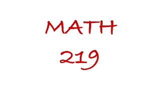 MATH219 Existence Uniqueness Theorem Case 2