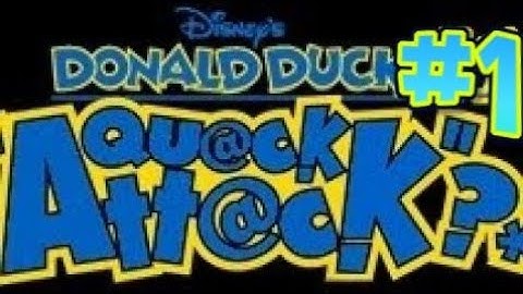 Donald Duck quack attack part 1  Nintendo 64