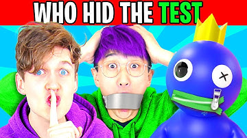 NOOB vs PRO vs HACKER In HIDE MY TEST GAME!? (ALL LEVELS!)