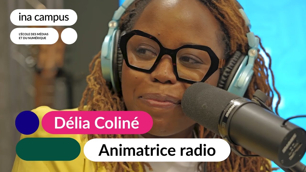 Délia, animatrice radio chez France TV  | INA campus