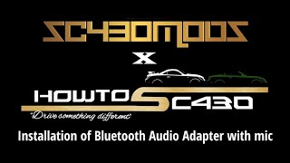 SC430Mods.com - Installation Review of the Bluetooth Audio Kit w/ Microphone