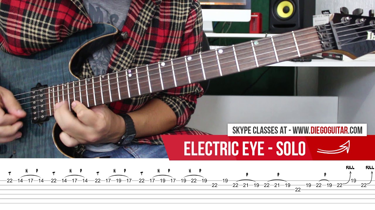 Electric Eye Judas Priest TAB YouTube