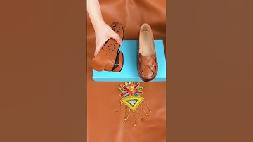 Brown And Black Shoes | Pure Leather | Girls Collection 💕