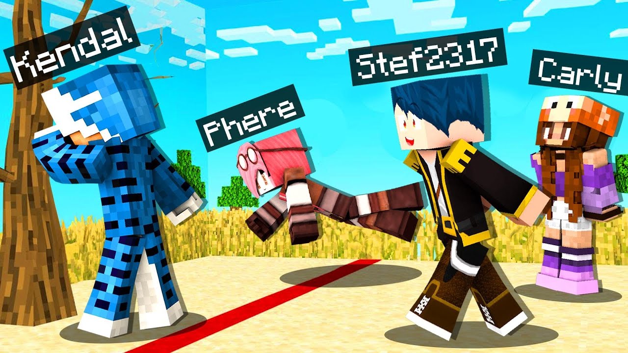SFIDO KENDAL, STEF & PHERE AI MINIGIOCHI DI MINECRAFT