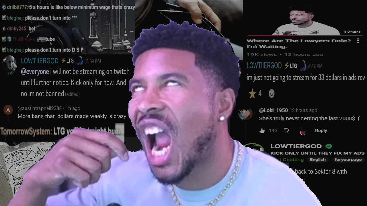 SF4 Nearly Brings LowTierGod to Tears While Being Paid $3 An Hour