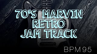 Video thumbnail of "Marvin Gaye's Style - 70s Retro Soul Backing Track ↓Chords&Scales"