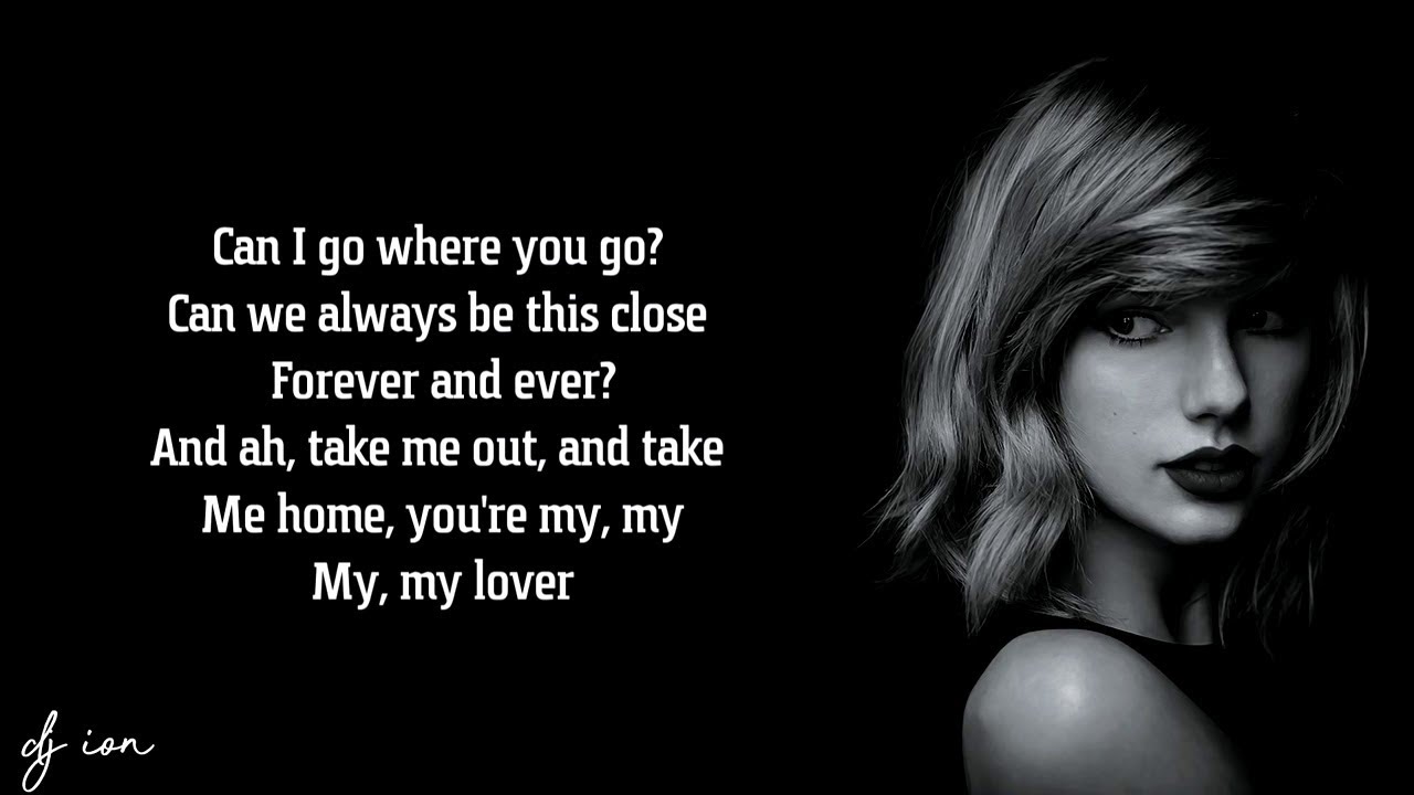 Taylor Swift Lover Lyrics YouTube