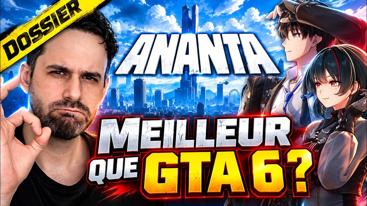 ANANTA : Le GTA anime gratuit qui veut tout changer / plagier — Toutes les infos à savoir