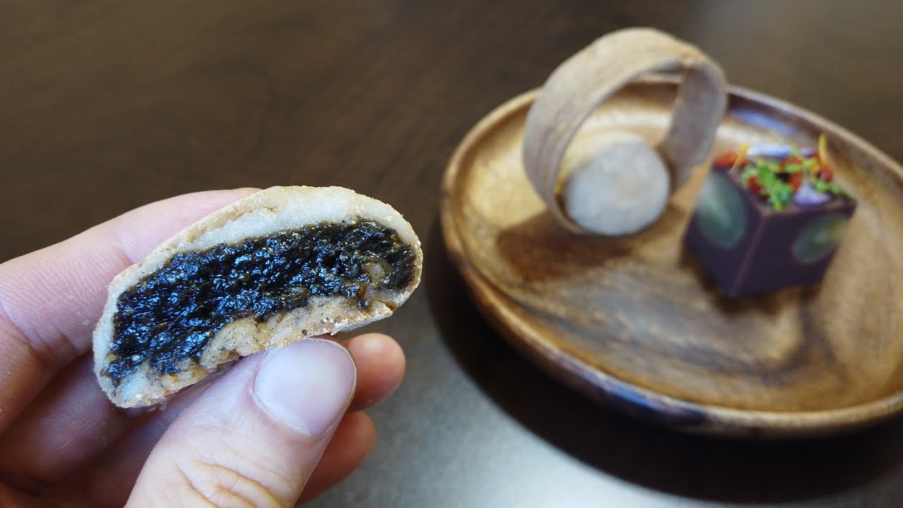 [ASMR Cooking] How to make Wagashi Brown Rice Daifuku Mochi, Neri