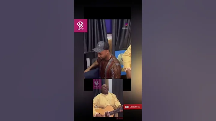 B Red And His Dad, Governor Adeleke Playing Instruments Together In The Studio