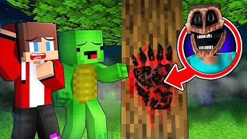 How JJ and Mikey Found the BIGGEST New Mimic Footprint in Minecraft!? - Maizen