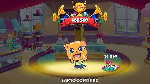 TALKING TOM CANDY RUN PART 7 462K SCORE🔥