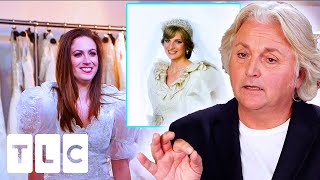 Bride Tries Her Mum's Royal Inspired Dress From The 80s | Say Yes to the Dress UK