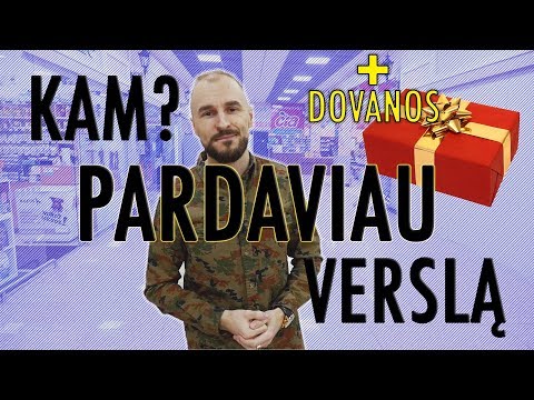 KAM PARDAVIAU VERSLĄ? LAIMĖK PILNĄ KREPŠĮ PAPILDŲ