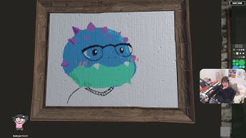 Lilypichu accidentally deletes her drawing in OTV RUST SERVER