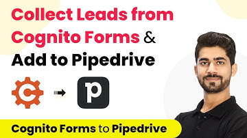 How to Collect Leads from Cognito Forms & Add to Pipedrive CRM - Cognito Forms Pipedrive Integration