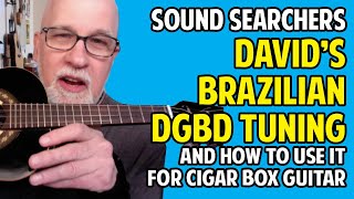 Brazilian DGBD Tuning for Cigar Box Guitar HD 720p
