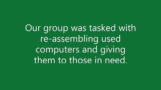 UP EBIT JCP 2019 Group 430, Computer Repairs