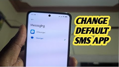 How To Change Default Messaging App Redmi Note 14