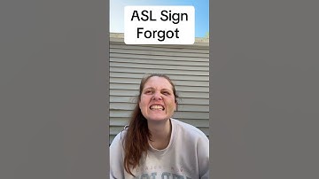 Learn How To Sign "Forgot" in ASL for Beginners | American Sign Language #shorts