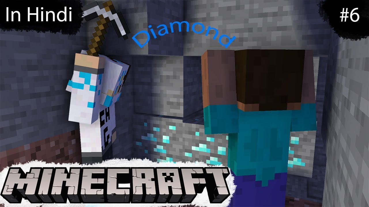 DIAMOND MIL GAYA HAI GUYS | MINECRAFT | Crazy Hindustani Gamerz - YouTube