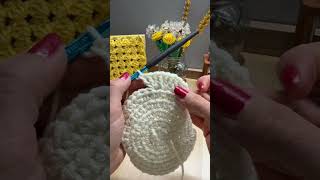 Crochet Chicken Coaster Tutorial 