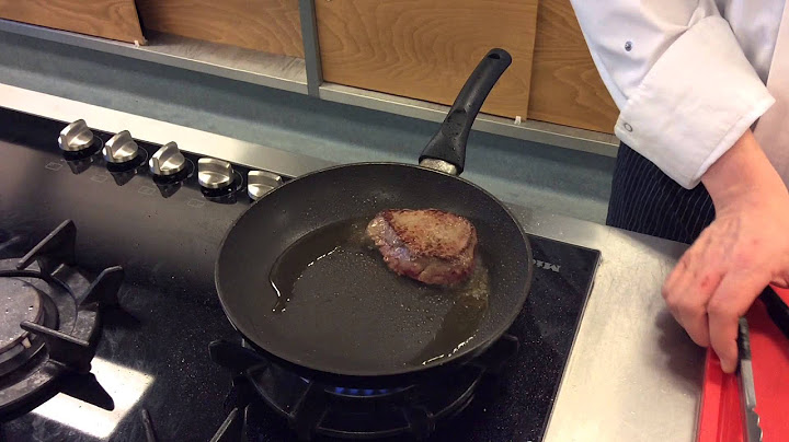 Biefstuk bakken