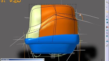 CATIA V5 Concept Product Creation (CRE) - Vacuum Cleaner Concept