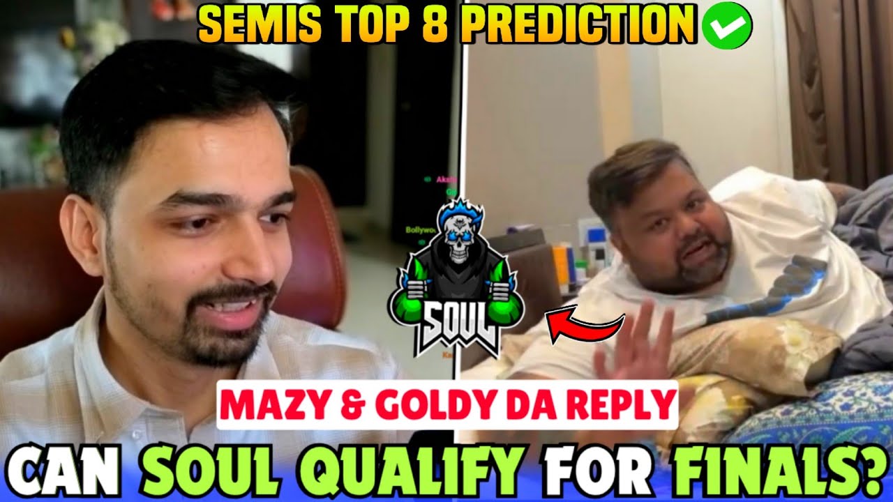 Can SouL Directly Qualify For BGIS Finals? 😳 - Mazy Reply Goldy Bhai on ...