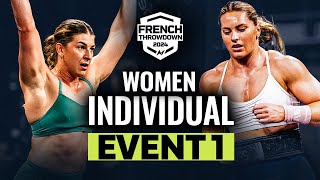 Women’s Individual Event 1 - 2024 Europe Semifinal