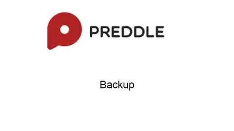 Preddle Insurance 13: Backup
