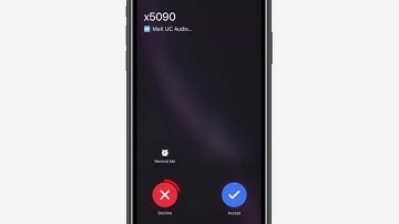 Metaswitch MaX Mobile Making a Call from Max UC Mobile
