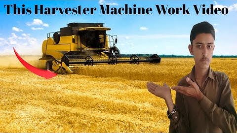 Wheat Thresher  machine work video ,Thresher machine ki video ,
