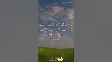 تلاوة من سورة الزخرف