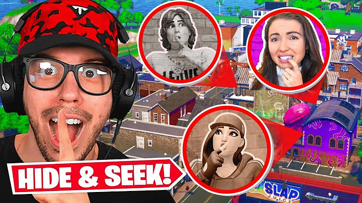 HIDE AND SEEK with MY GIRLFRIEND! (Fortnite)