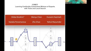KDD 2023 - Learning Cardinality Constrained Mixture of Experts with Trees and Local Search