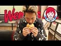 First time Eating Wendy's in Japan